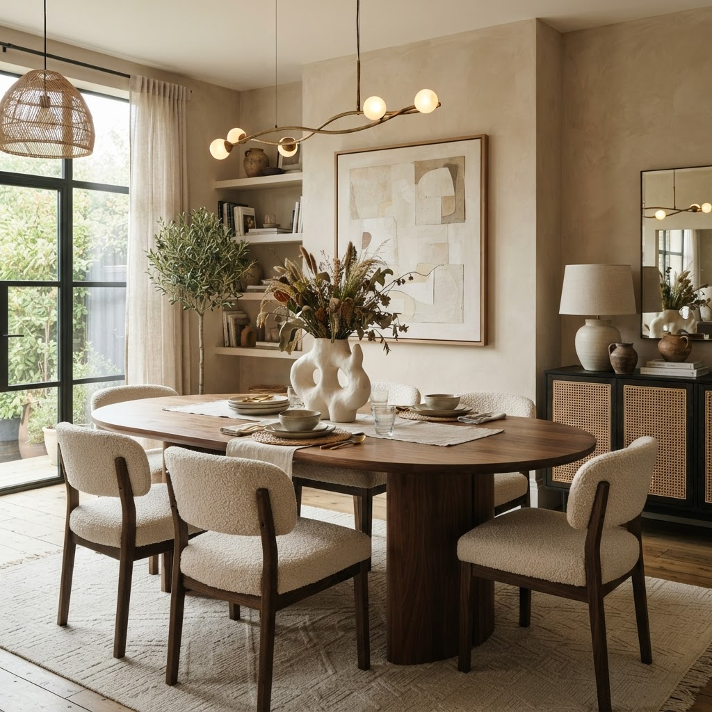 Comedor moderno decorado